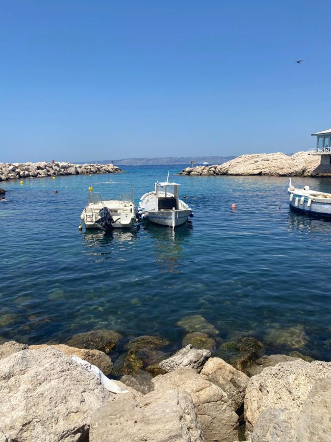 Le Cabanon Du Vallon Des Auffes Leilighet Marseille Eksteriør bilde